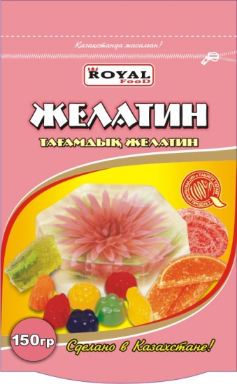 Кулинарная добавка желатин пищевой - Royal Food, Челябинск