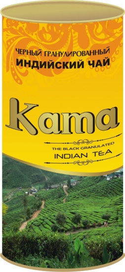 Чай черный гранулированный индийский Kama